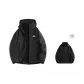 Black (3-in-1 Brushed Fleece Liner)