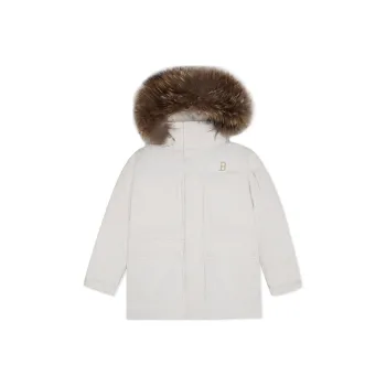 MLB Boston Red Sox Down Jackets Unisex Cream