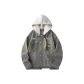 Washed Yellow Mud Hooded