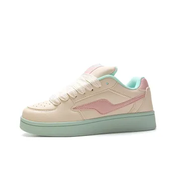 STUR YSN Wear resistant And Lightweight Low Top Skateboard Shoes Women's Honey Peach
