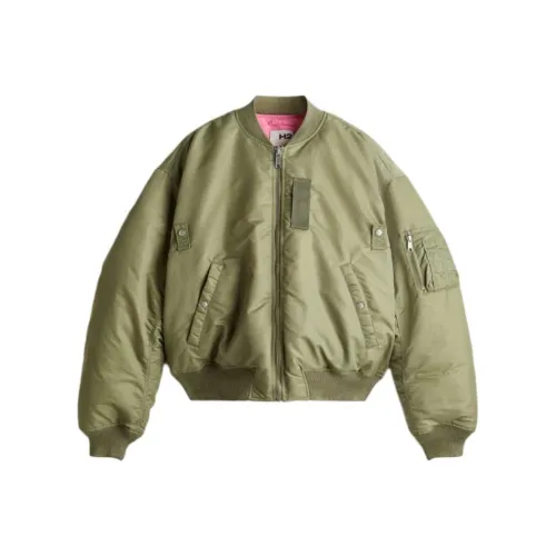 H&M H2 Collaboration Series Jackets Unisex Green