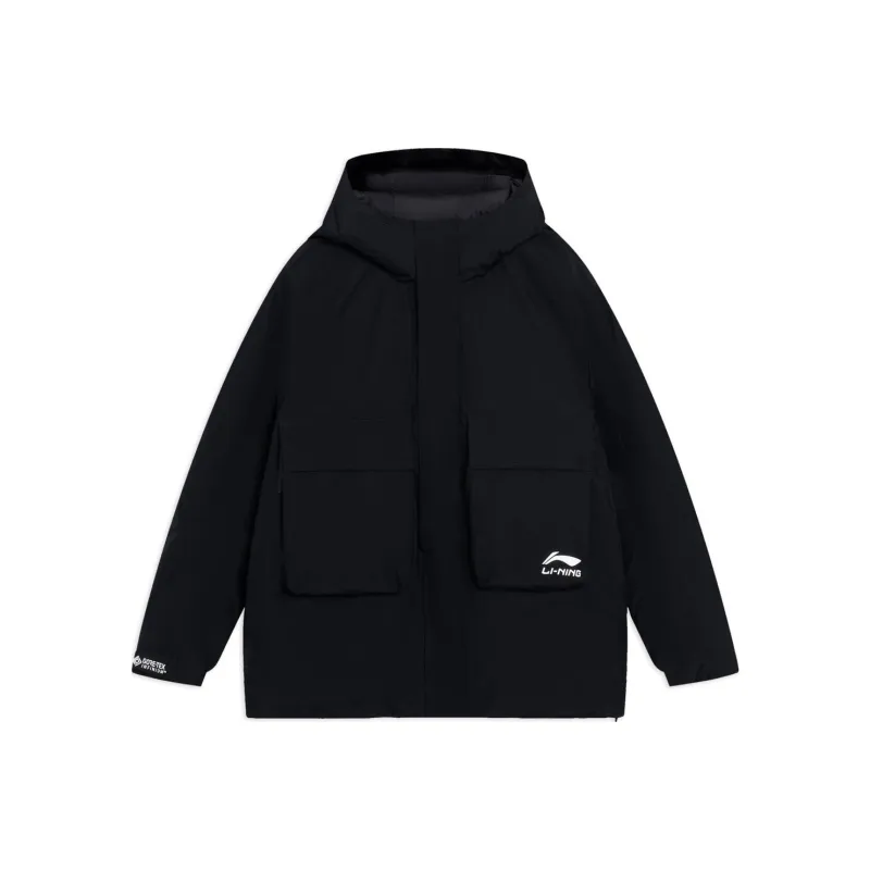 LiNing Professional Basketball Series Down Jacket Men's Black-0