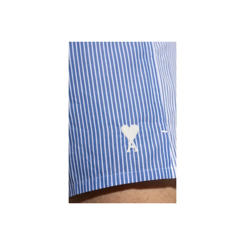 AMIPARIS Logo Embroidered Striped Boxer-3