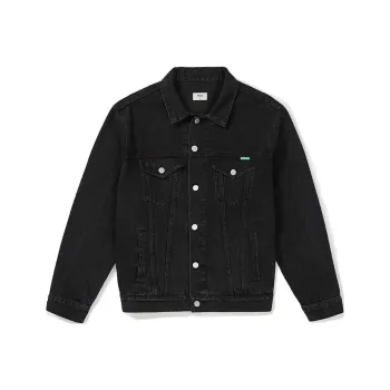 Mmlg SS25 Denim Jacket Unisex Black
