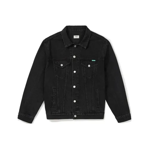 Mmlg SS25 Denim jacket Beach Unisex Black