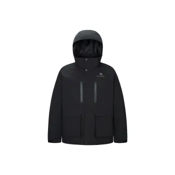 QIE Outdoor Multicolor Water-Resistant Windproof Wear-Resistant 3-in-1 Fleece Lining Windbreaker Jacket Unisex