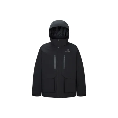 QIE Outdoor Multicolor Water-Resistant Windproof Wear-Resistant 3-in-1 Fleece Lining Windbreaker Jacket Unisex