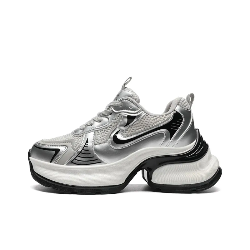ZHR Swirl Collection Abrasion Resistant Low Top Chunky Sneakers Women's-5