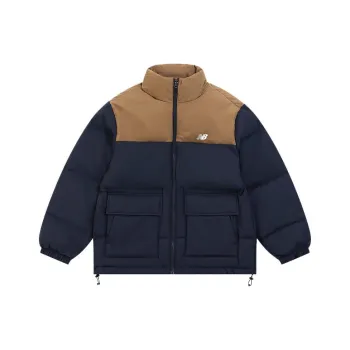 New Balance NBX Academy Down Jackets Men Navy Blue/Brown