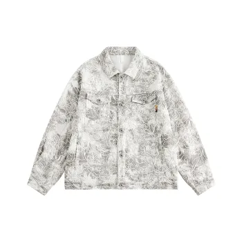 After Home Party Jackets Coats Unisex Gray White
