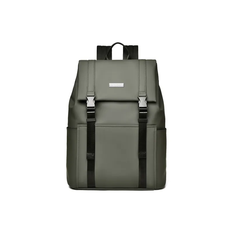 ROBINHOOD Oxford Backpack Men's Black/Gray/Green-8