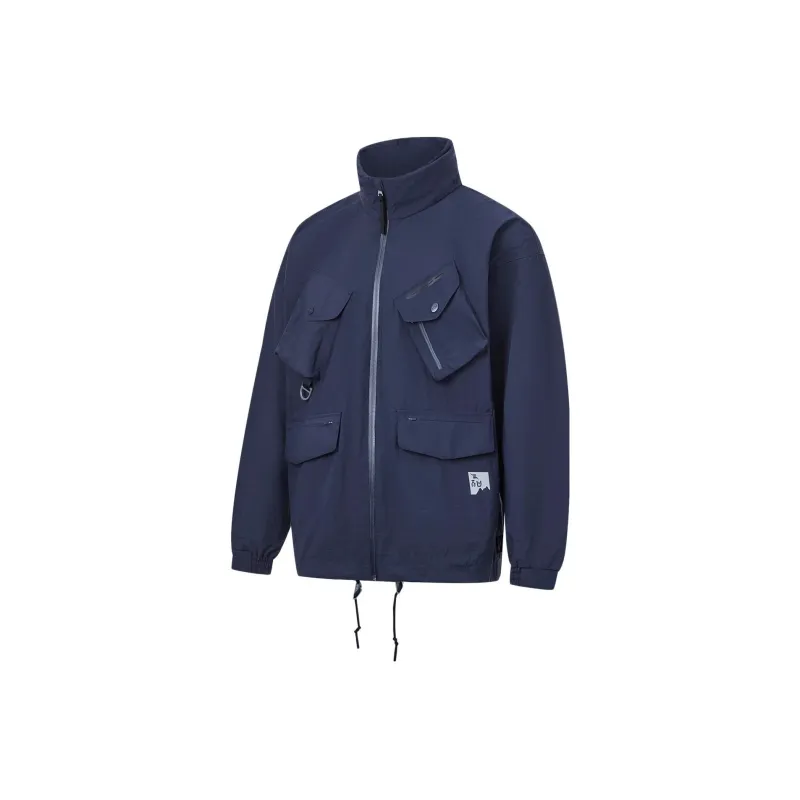 LiNing Jackets Men Ink Blue-0
