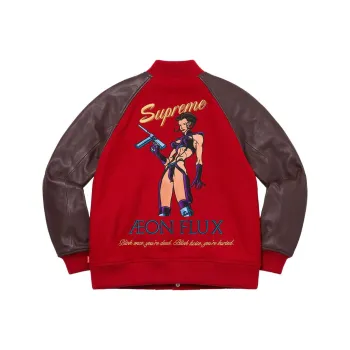 Supreme Aeon Flux Varsity Jacket