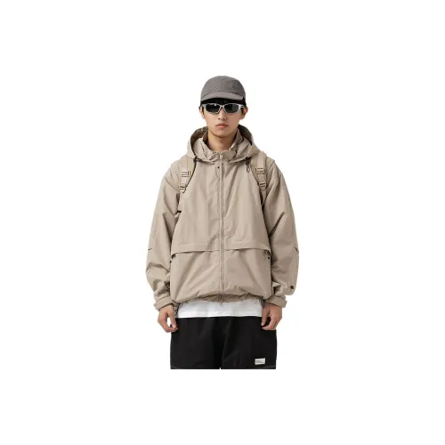 【dme】 Jackets Coats Unisex Khaki