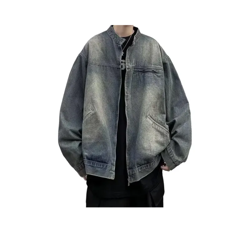 MGXEK Denim Jacket Unisex Wasteland Blue-0