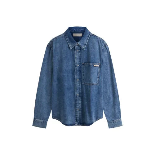 CALVIN KLEIN SS25 Denim Jacket Men's Denim Light Blue