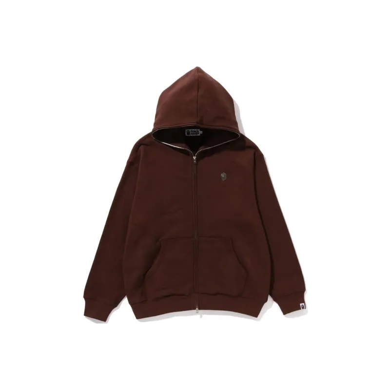 Bape Metal One Point Full Zip Hoodie-2