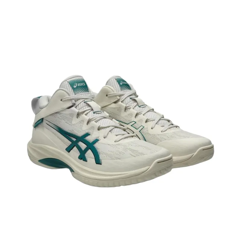 Asics GELHOOP V17 Anti Slip Wear Resistant Low Top Basketball Shoes Unisex White-2