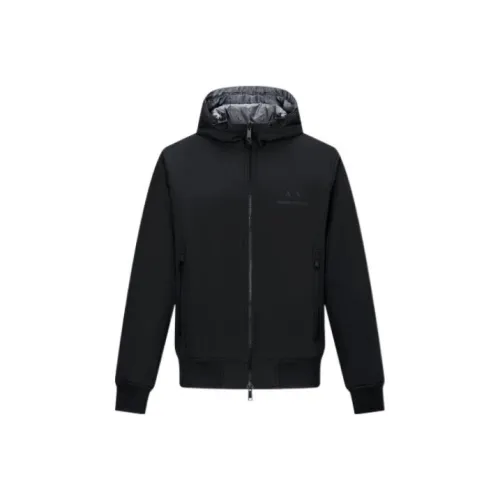 ARMANI EXCHANGE FW22 Puffer Jacket Men's Black