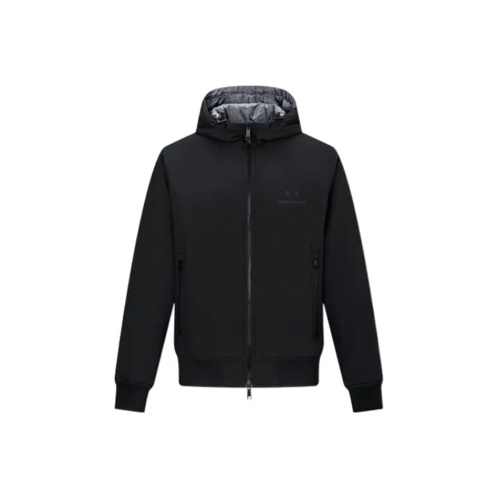 ARMANI EXCHANGE FW22 Puffer Jacket Men's Black-0