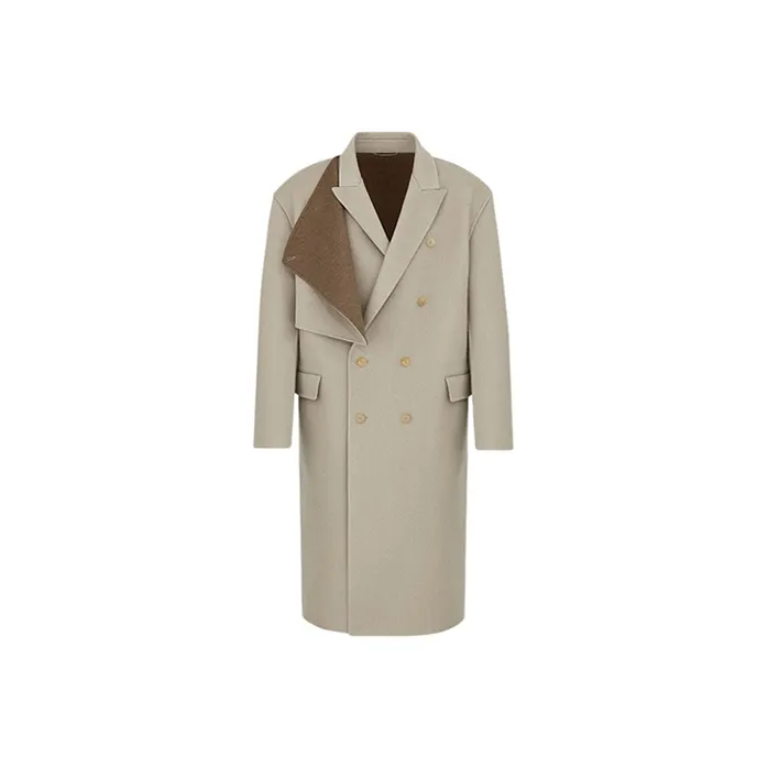 DIOR Quarterly New Products Coats Men Khaki-0