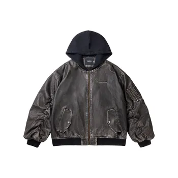GEOFFREY B. SMALL Bomber Jackets Coats Unisex Black