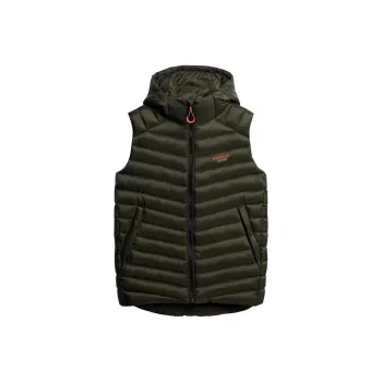 SUPERDRY Vest Men's Olive Green
