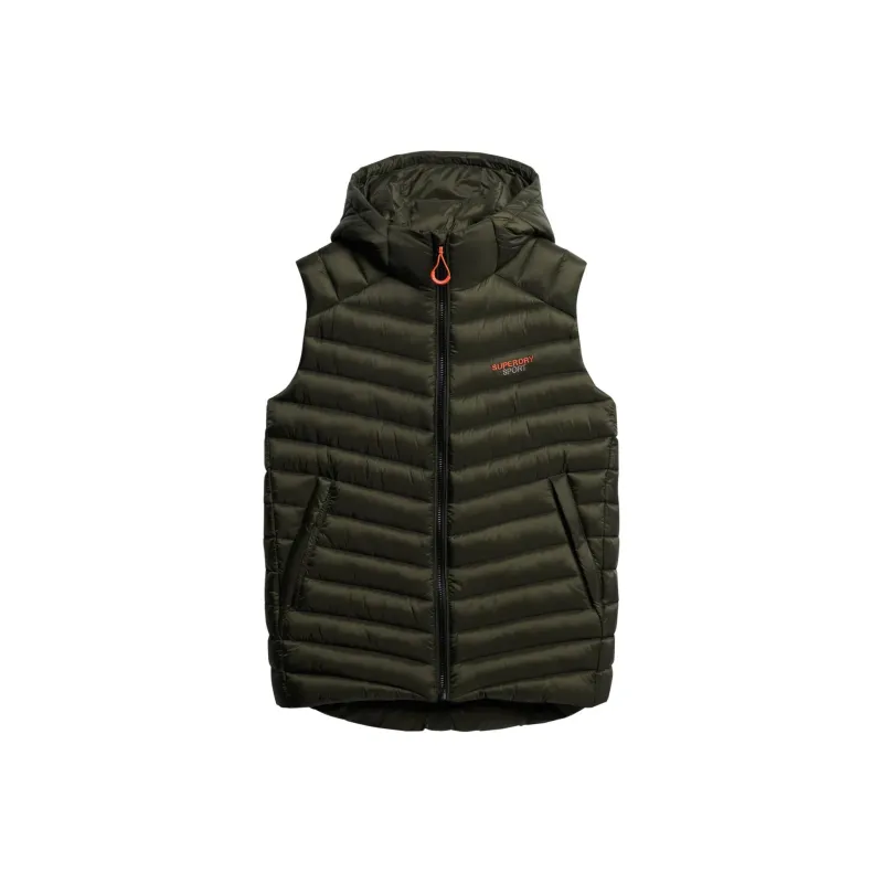 SUPERDRY Vest Men's Olive Green-0