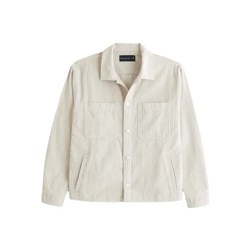 Abercrombie＆Fitch Jackets Men Cream
