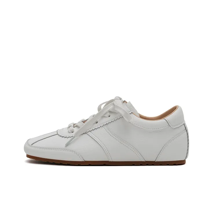 MASOOMAKE German Army Trainers Lightweight Low Top Casual Shoes Women's-7
