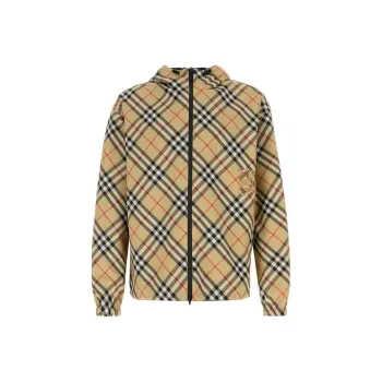 Burberry Vintage Check Reversible Zipped Hooded Jacket