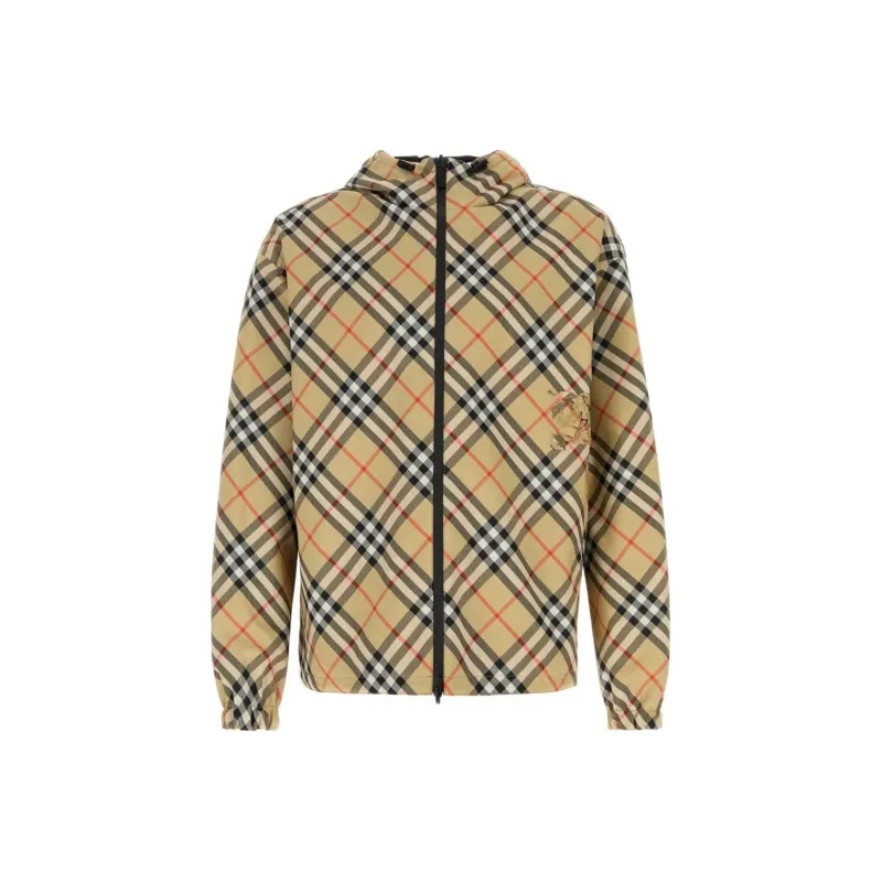 Burberry Vintage Check Reversible Zipped Hooded Jacket-0