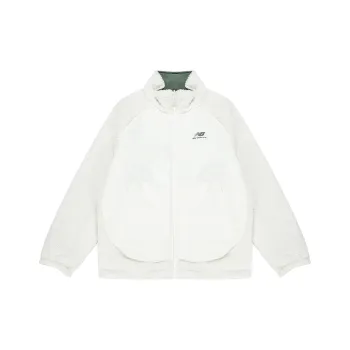 New Balance Velvet Jackets Unisex Ivory White