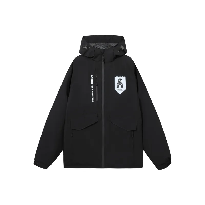 Antioffice Puffer Jacket Men's Fall And Winter-0