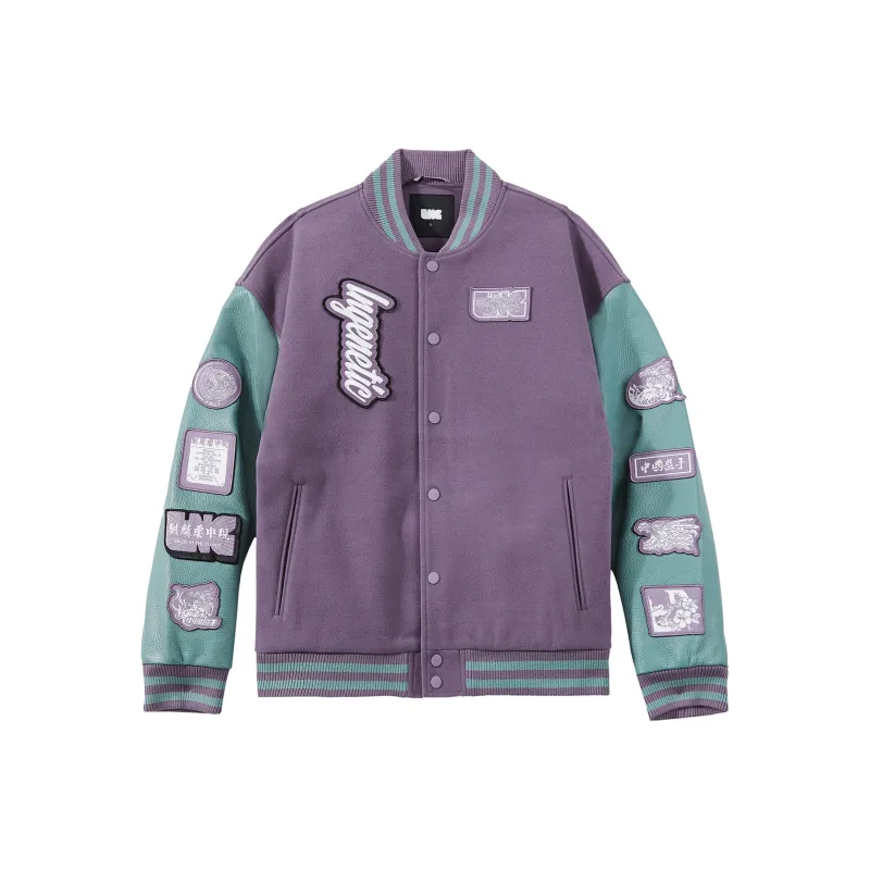 Lining X LNG Baseball Jerseys Unisex Holy Purple-0