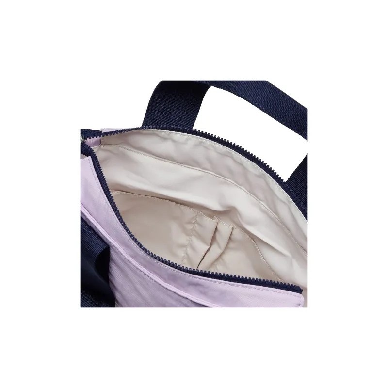 Kipling Nylon Shoulder Bag, Crossbody Bag, Handbag Women's Light Purple-3