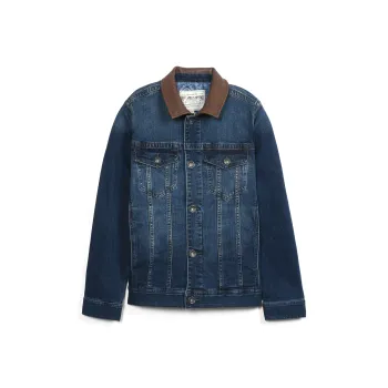 MCS Denim Jackets Men Blue
