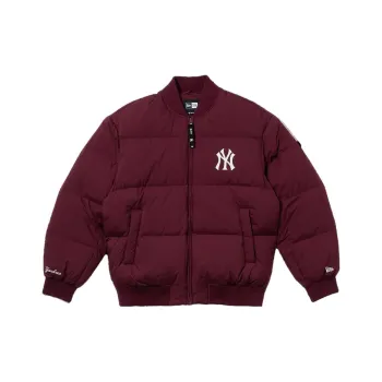 New Era Down Jackets Unisex Burgundy