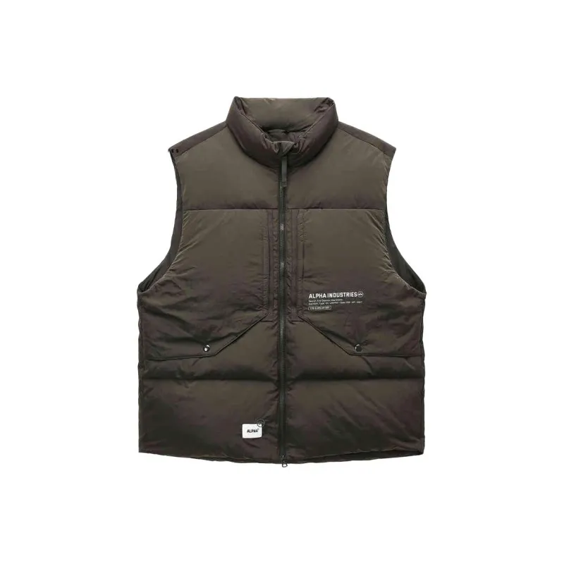Alpha Industries FW24 Vest Men's Gray-0