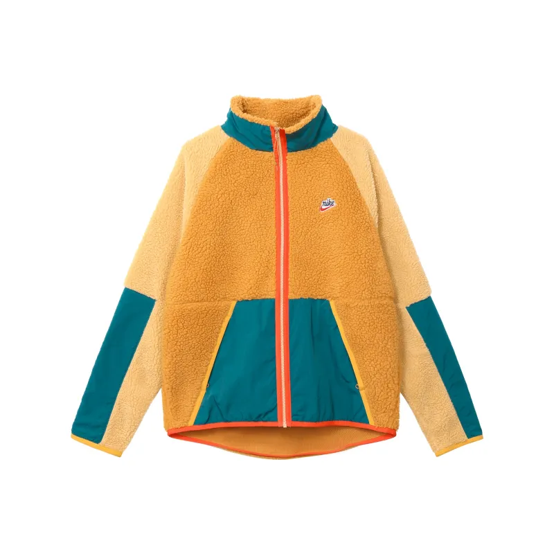 Nike Velvet feel Coat Men's Yellow-0