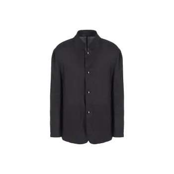 GIORGIO ARMANI FW24 Jackets Coats Men's Black