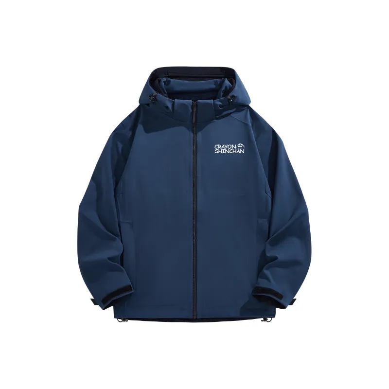 Crayon Shinchan Waterproof And Windproof Windbreaker Coats Unisex-6