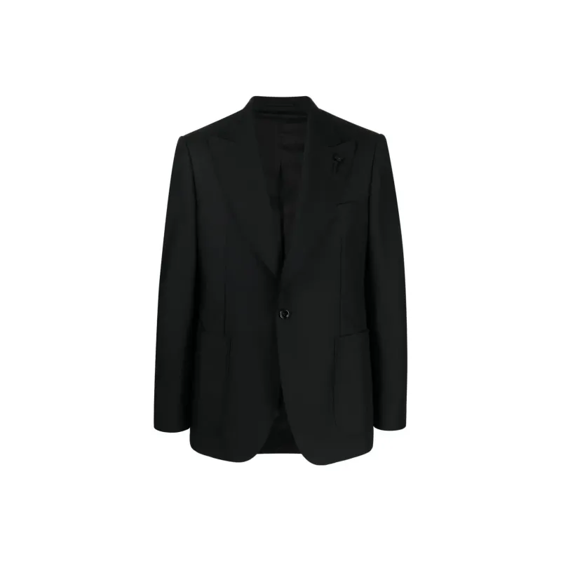 LARDINI Single breasted Tailored Blazer-0