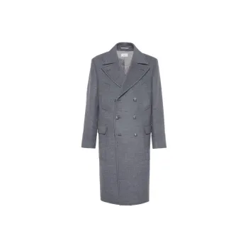 Brunello Cucinelli Double Breasted Long Coat