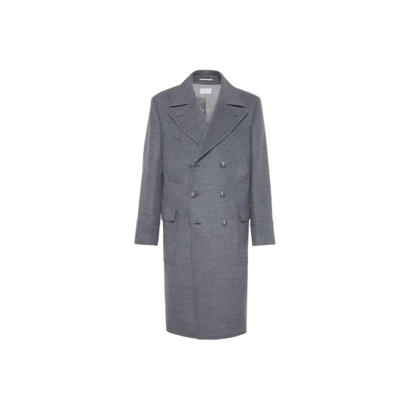 Brunello Cucinelli Double Breasted Long Coat-0