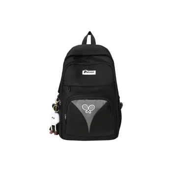 OUZIHUANG Nylon Backpack Women's Black/Gray/Blue & Red/Light Blue & Dark Blue/Khaki & Green