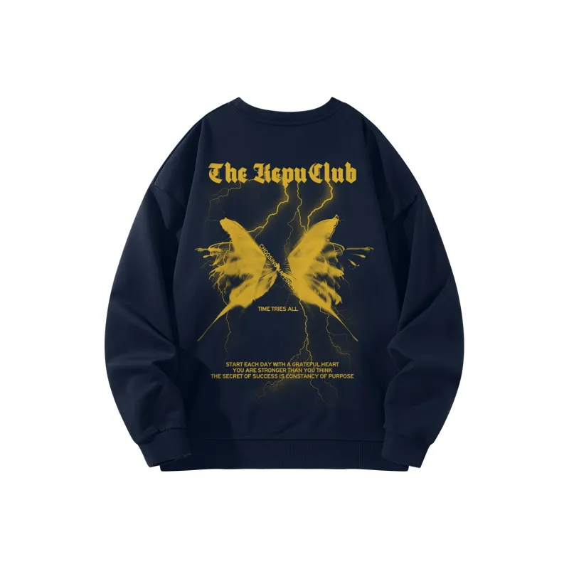 Kepu Sweatshirt Unisex White Pink-2