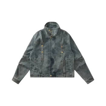 Mulinsen Denim Jacket Unisex Blue