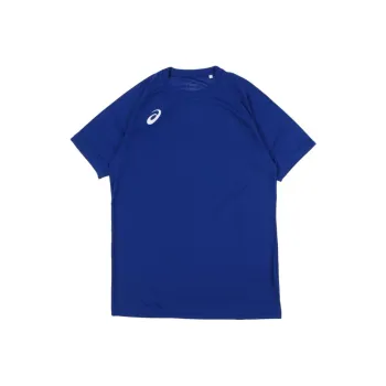 Asics T Shirts Unisex Blue