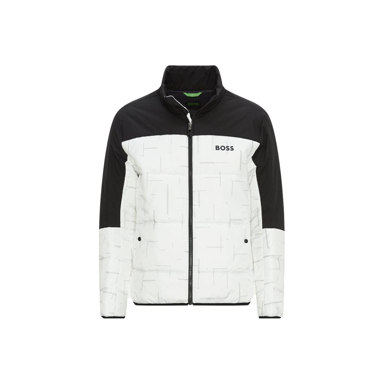 HUGO BOSS Jackets Men Black White - POIZON